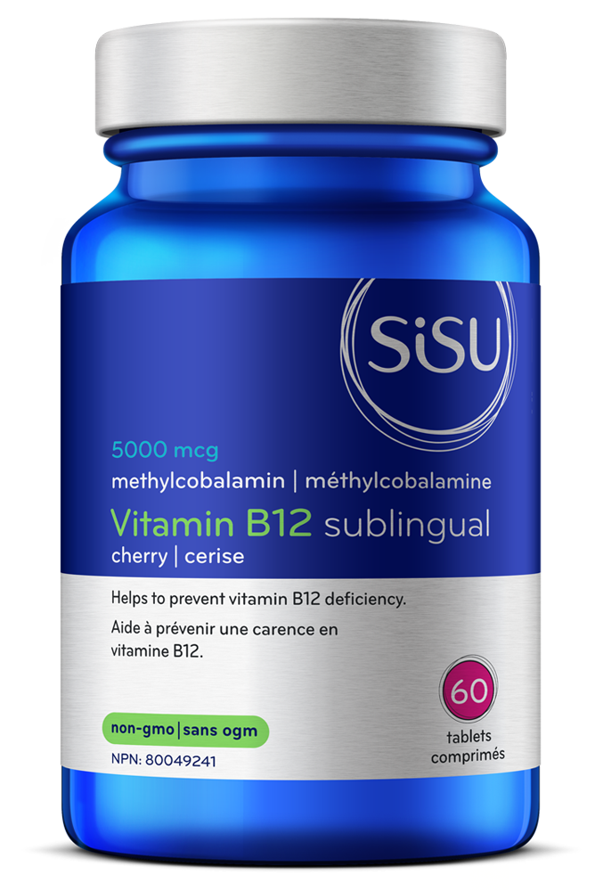 Sublingual B12 Tablets 5000mcg Sisu Premium Supplements